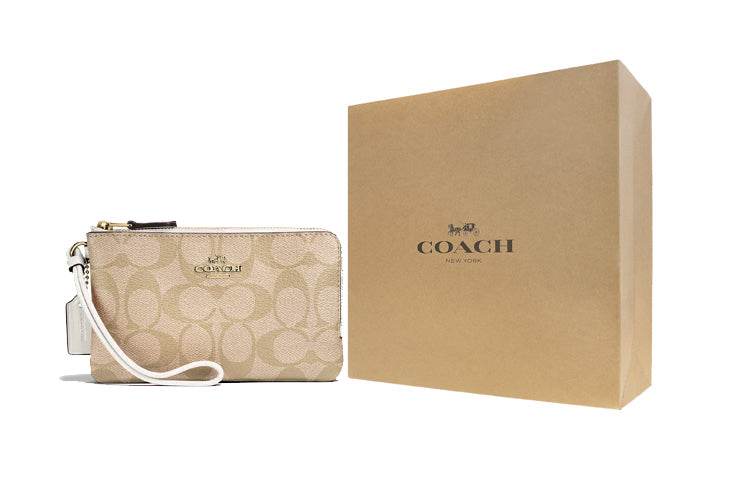 Клатч женский Coach Corner Zip 16 - Boxette Shop
